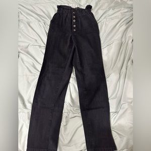 forever 21 black jeans, size xs